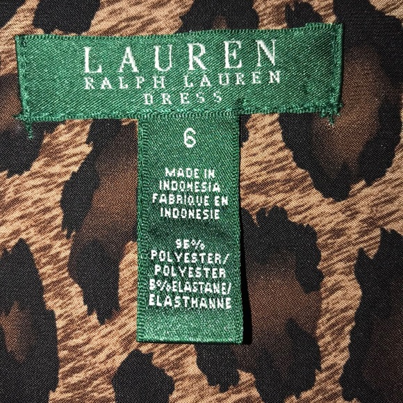 Ralph Lauren Animal Print Dress 0402 - Picture 5 of 5